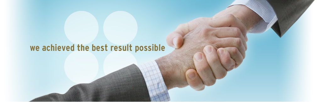 Image handshake - We just won the best possible result