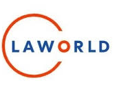 Lawworld logo white background
